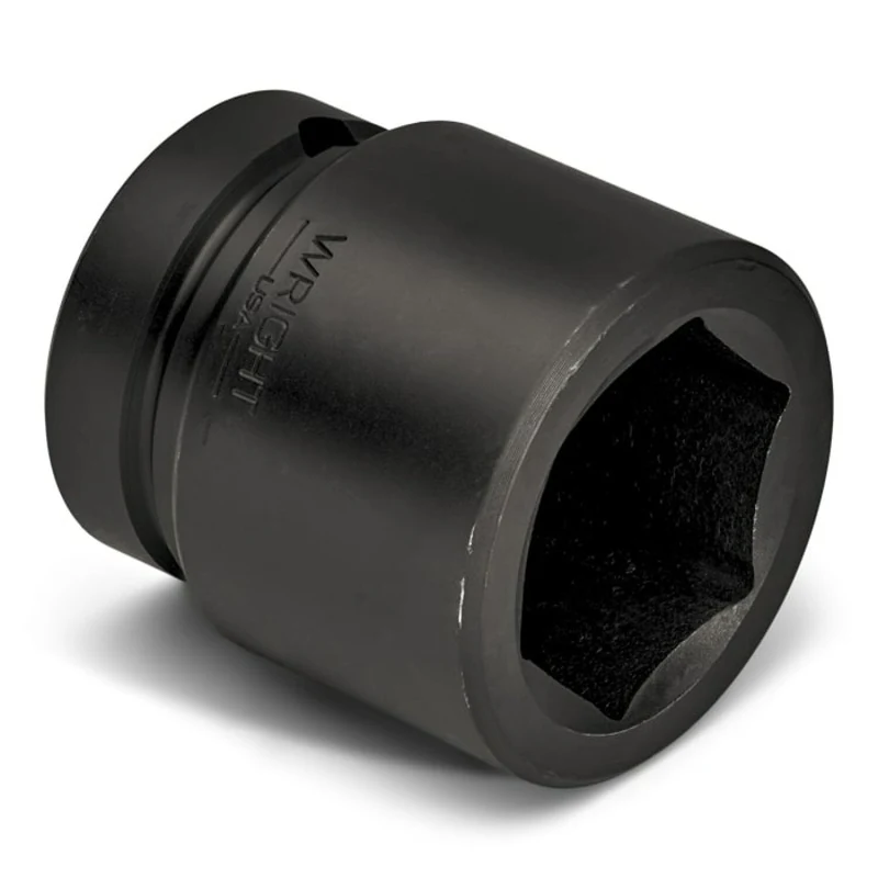 Wright Tool 8836 1" Drive 6 Point Standard Impact Socket - 1-1/8"